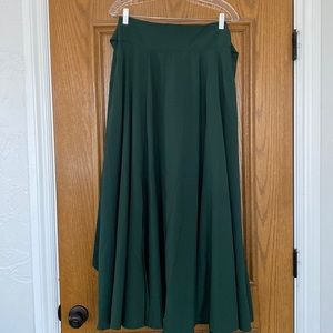 Shein long dark green skirt brand new- never worn! Size large